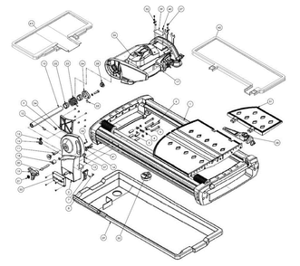 Section 01 Diagram and Parts List for TX-4 171231 MK Diamond Tile Saw